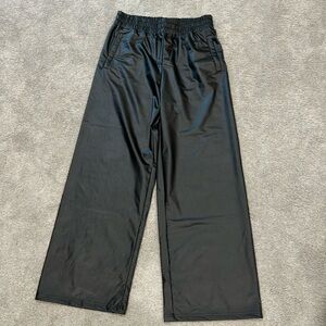 Offline by aerie faux leather pants size medium